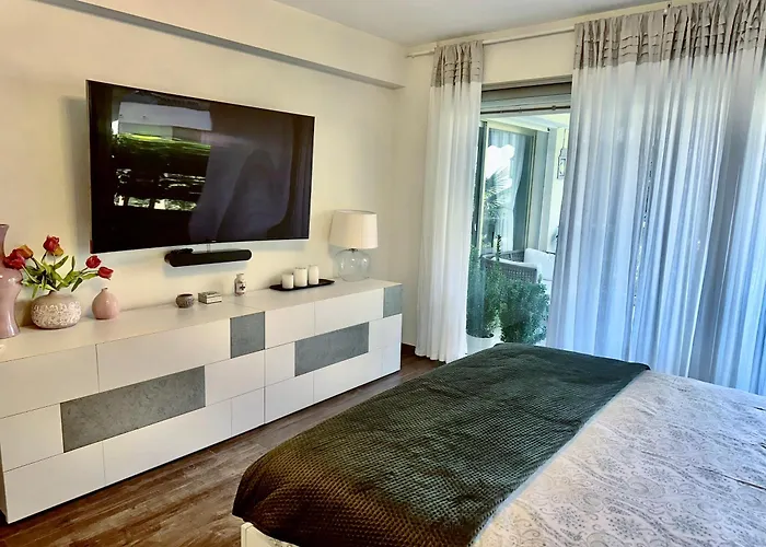 Luxury&privacy - Pool, Parking, Ac - Palais In 5' شقة كان